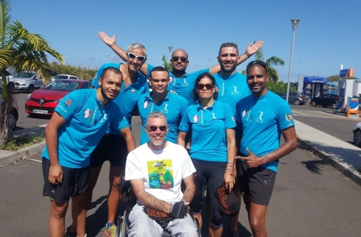 La police nationale se mobilise pour le Cilaos Handi Tour