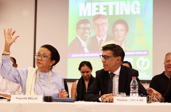 Conférence de presse Bello, Omarjee, Européenne