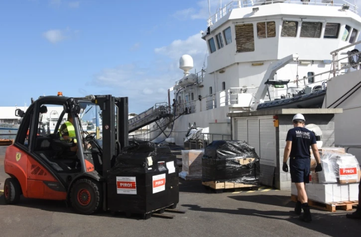 Les FAZSOI transportent 189 tonnes de fret vers Mayotte