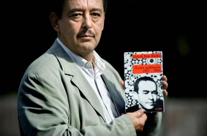 Bachir Ben Barka, le fils de l'opposant marocain Mehdi Ben Barka disparu en 1965, en 2009 à Hericourt (est de la France)
