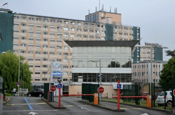 L'hôpital de Saint-Quentin, dans l'Aisne, le 23 juin 2025 ( AFP / FRANCOIS NASCIMBENI )