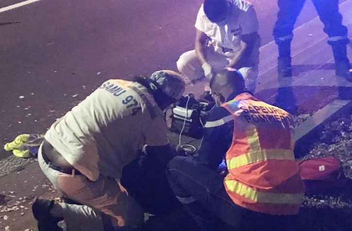 Accident à Saint-Gilles les Bains, un motard de 36 ans gravement blessé
