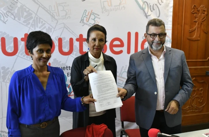 Huguette Bello, patrick, lebreton, ericka bareigts 21 juin 2021 régionales