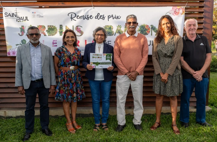 Remise des prix du concours jardins et balcons fleuris