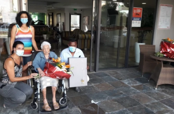Saint-Paul : les centenaires de l'EHPAD de Mont Roquefeuil à l'honneur 