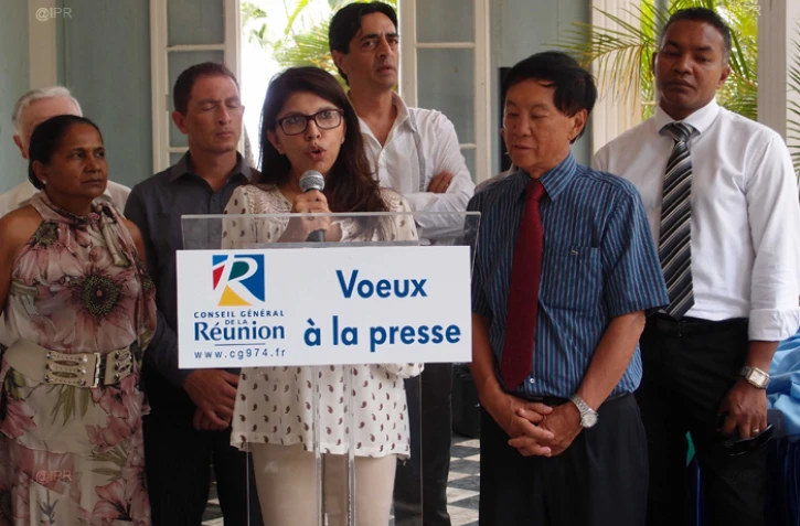 Nassimah Dindar présente ses voeux