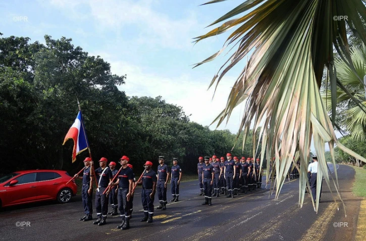 Les sapeurs-pompiers s'entraînent pour le défilé du 14 juillet