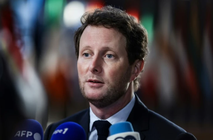 Le secrétaire d'Etat aux Affaires européennes Clément Beaune, le 21 septembre 2021 à Bruxelles