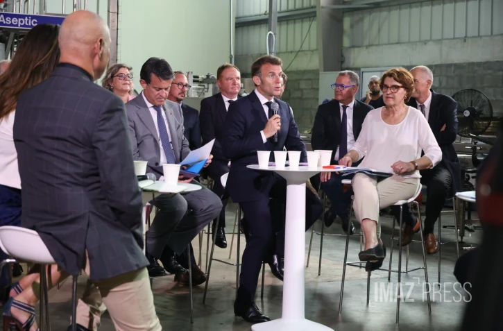 Visite Emmanuel Macron mardi 22 avril 2025