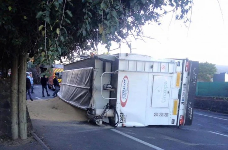 Camion accident 
