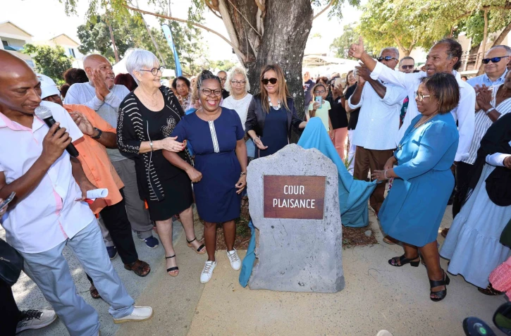 Inauguration de la cour plaisance 