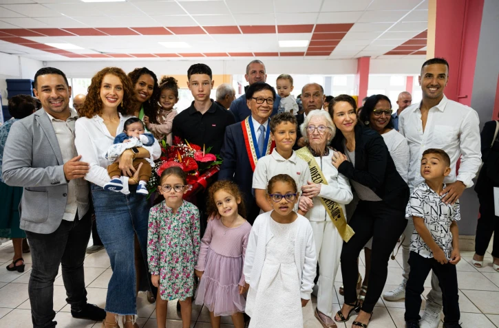 Le Tampon : 100 bougies pour Odette Hoarau