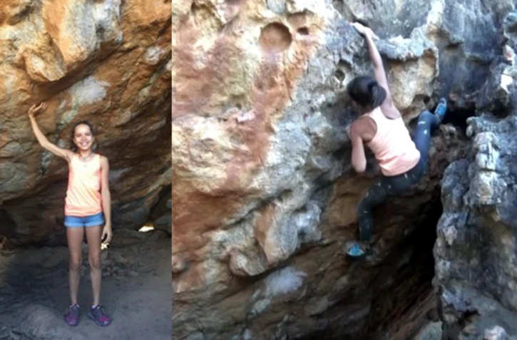 Record du monde d\'escalade à 12 ans