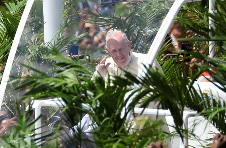 visite du pape à maurice