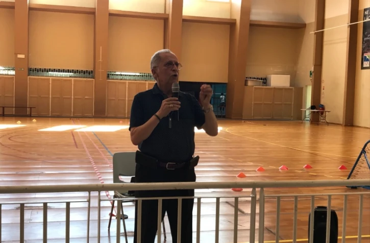 président national afcam à la Run