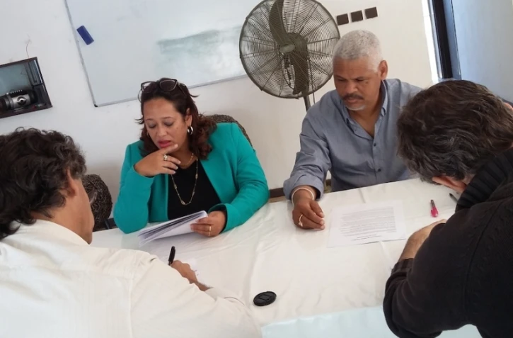 Valérie Auber et Patrick Jardinot