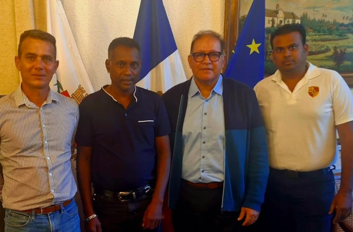 Saint-Pierre : le maire, David Lorion et le président de la chambre d’agriculture ont échangé sur la production péi