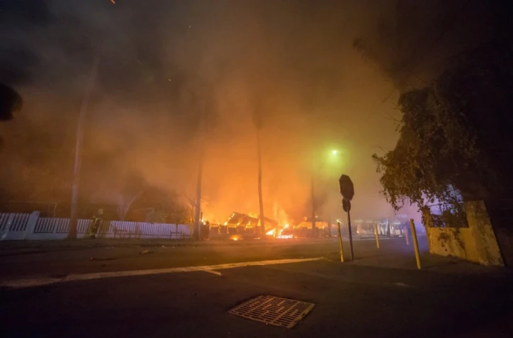 Incendie Étang-Salé 