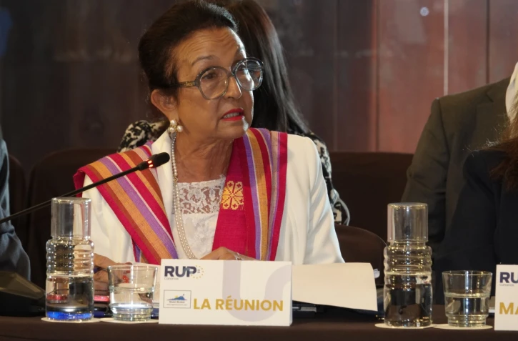 Huguette Bello à la rencontre des députés européens à Strasbourg