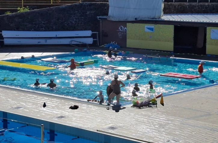 La ville de Saint-Paul a mis en place un stage d’apprentissage de la natation