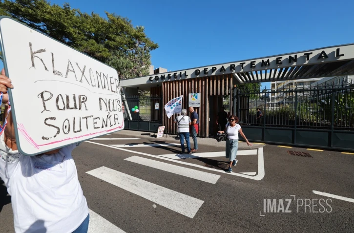 Assistants et accueillants familiaux du Département en grève, ils demandent de meilleures conditions de travail