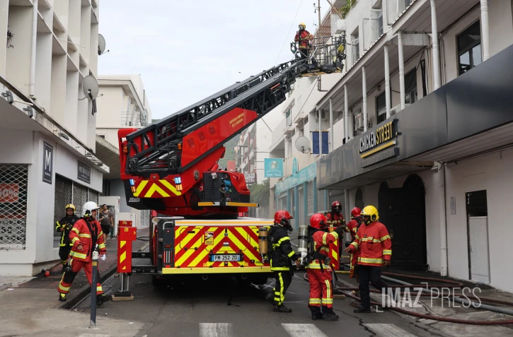 Incendie immeuble st denis