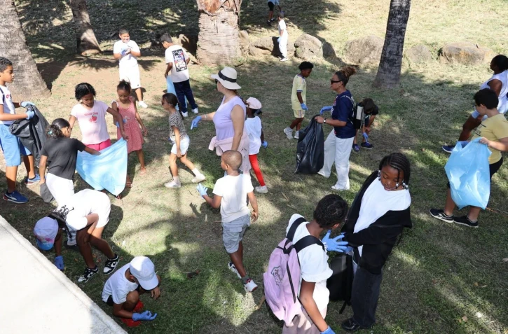 Saint-Pierre : succès pour le Clean Up Day à la Ravine Blanche