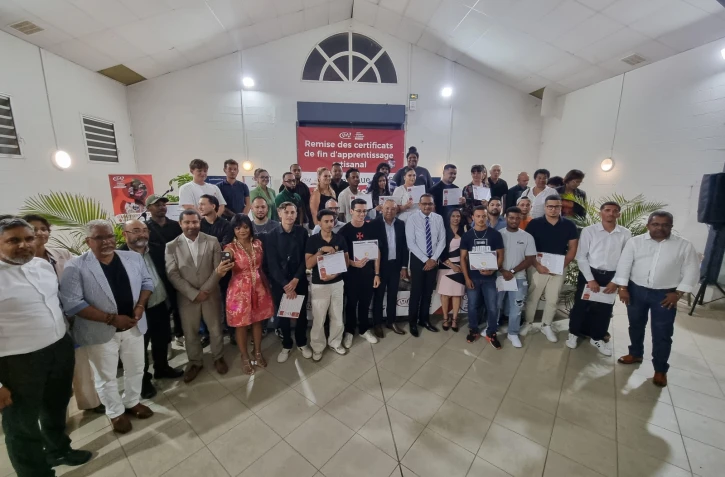 Bras-Panon : la Chambre de métiers et de l’artisanat de La Réunion célèbre l’excellence de l’apprentissage