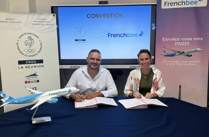 Le Cros de La Réunion et French Bee s’allient pour faciliter les déplacements des athlètes