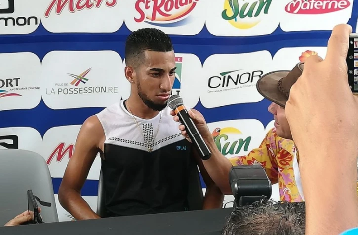 Romain Fontaine, grand vainqueur de la course 