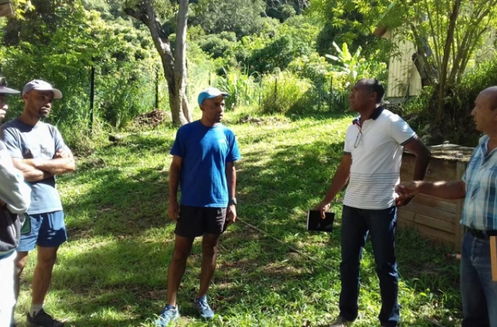 Gilles Hubert s\'est rendue à Grand Place (photo La Possession)