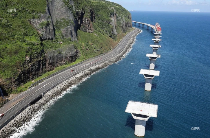 travaux route du littoral