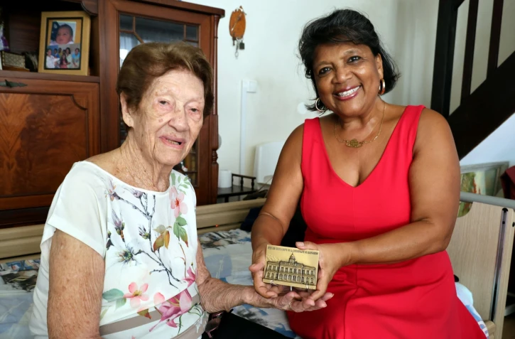 Saint-Denis : joyeux anniversaire à Eliata Magnan qui fête ses 100 ans