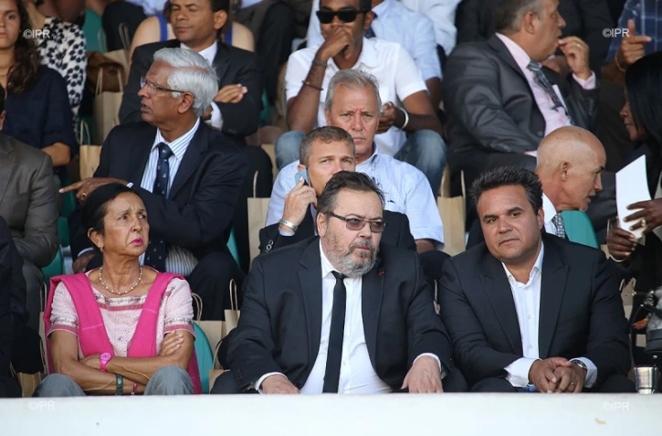 Huguette Bello et Didier Robert