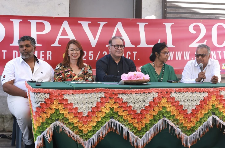 conférence de presse dipavali 2025
