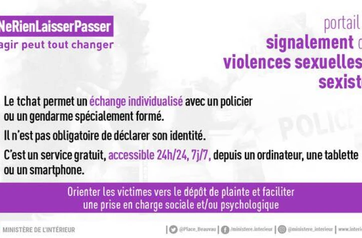 Une plateforme pour signaler les violences sexuelles ou sexistes