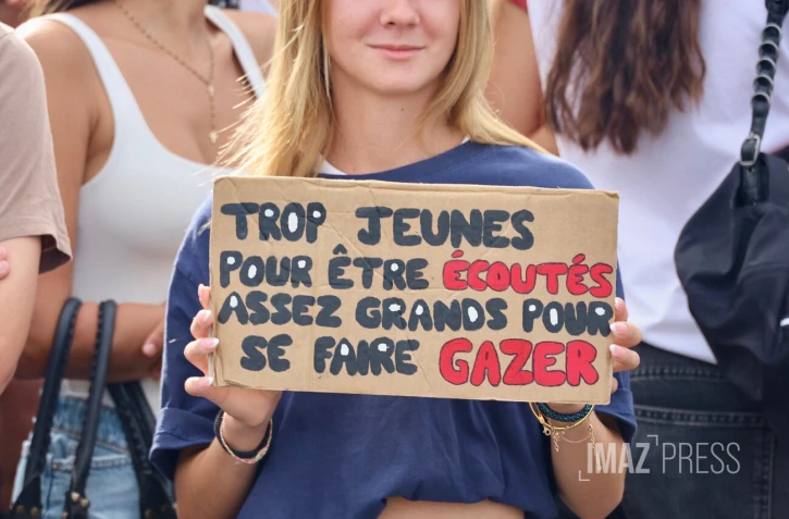 Mobilisation lycéenne à Saint-Paul