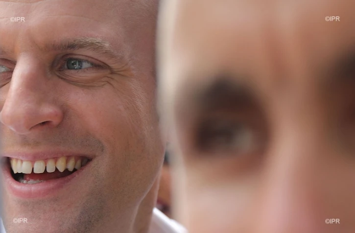 Emmanuel Macron en visite à La Réunion