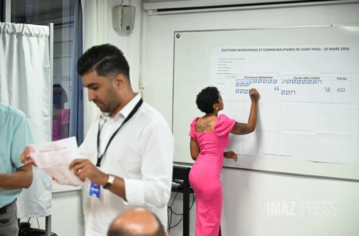 dépouillement à Saint-Paul