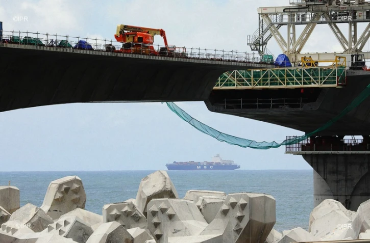 travaux route du littoral 