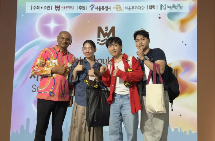 Seoul Music Week : Subhash Dhunoohchand exporte le métissage culturel réunionnais en Corée du Sud