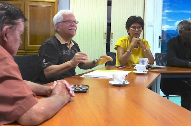 Joseph Sinimalé a rencontré les anciens combattants