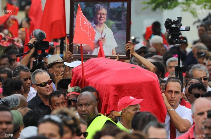 hommage des réunionnais à paul verges 