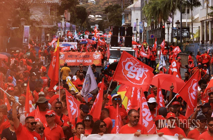 Saint-Denis - Manifestation contre la réforme des retraites