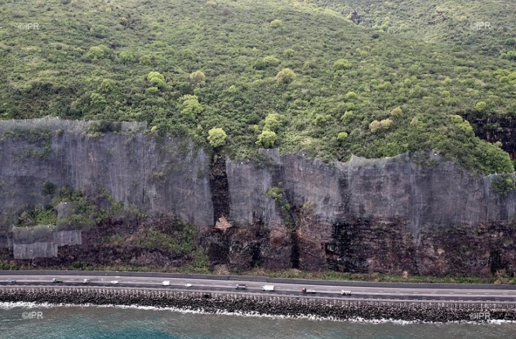 Travaux route Littoral janvier 2018