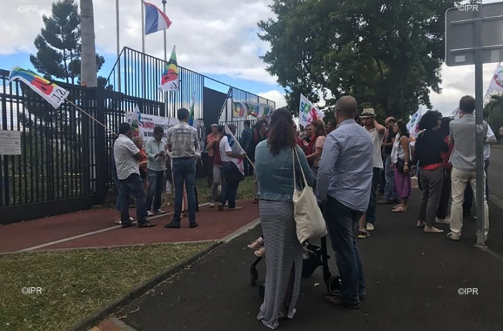 Manifestation FSU pendant le Bac 2019