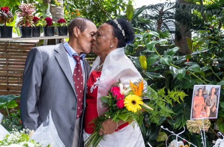 Saint-Paul : le couple César fête 50 ans d'amour