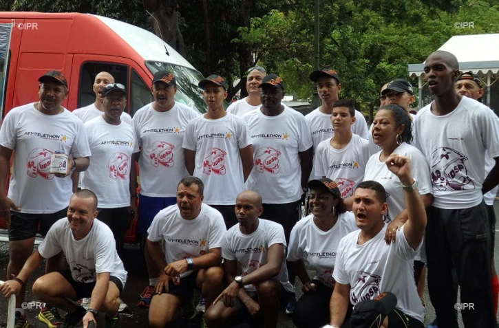 Tour de l\'île des pompiers - Téléthon 2016