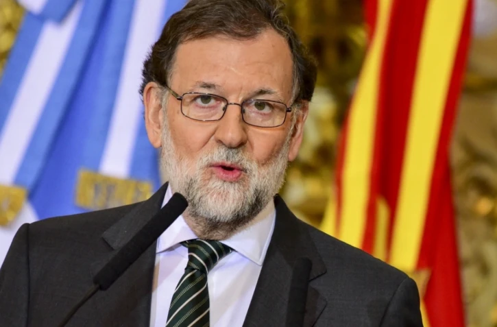 L’ancien Premier ministre espagnol Mariano Rajoy le 9 avril 2018 à Buenos Aires. | AMILCAR ORFALI / GETTY IMAGES VIA AFP