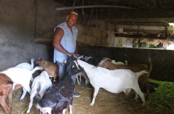 Clarel Coindin-Virama se prépare au passage de Berguitta.